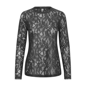 CULTURE NICOLE BLOUSE - BLACK