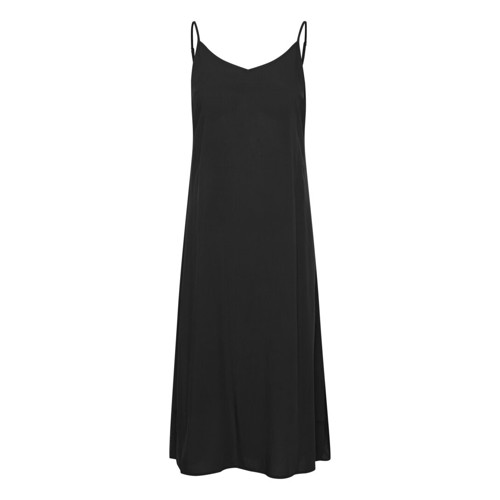 B.YOUNG JOELLA SLIP DRESS -  BLACK