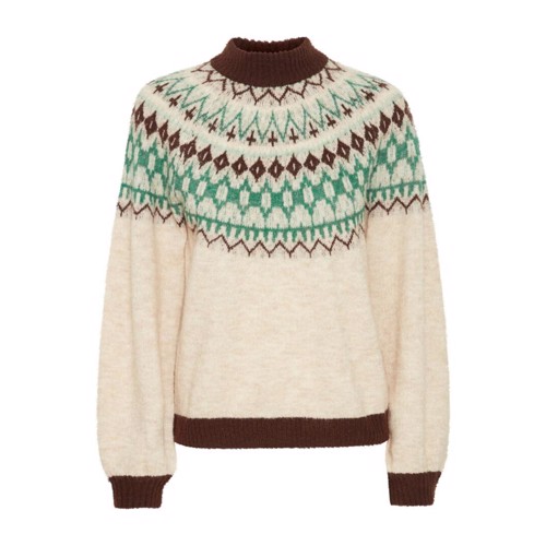 B.YOUNG MARITNE JACQUARD JUMPER