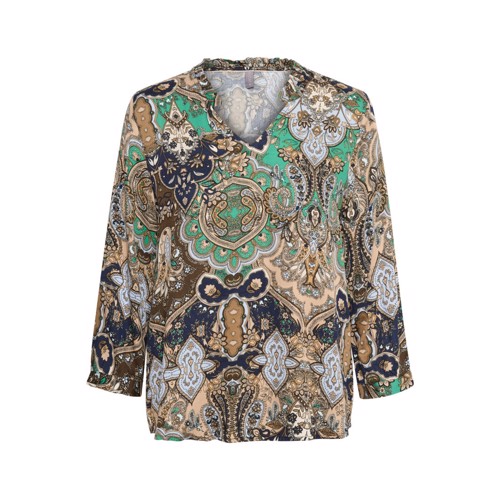 CULTURE ADIA BLOUSE - HOLLY GREEN