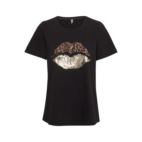 CULTURE GITH GOLD LIPS T-SHIRT