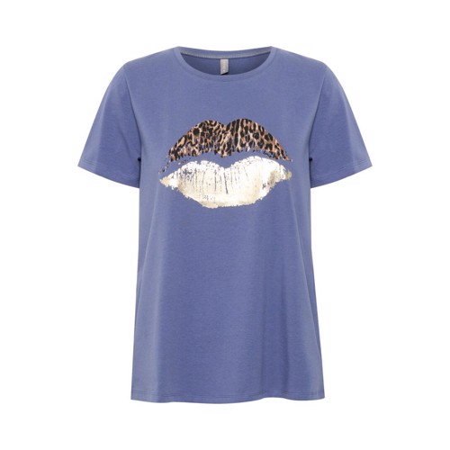 CULTURE GITH GOLD LIPS T-SHIRT