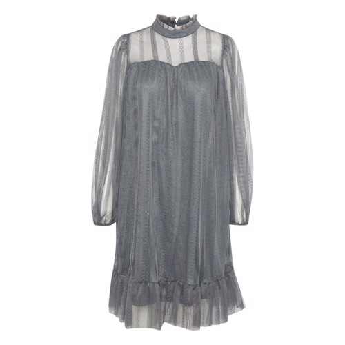 CREAM DJASKA DRESS - GREY