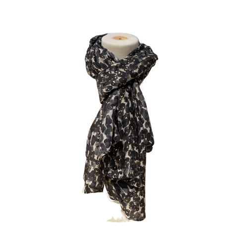 REGINA SCARF - BLACK