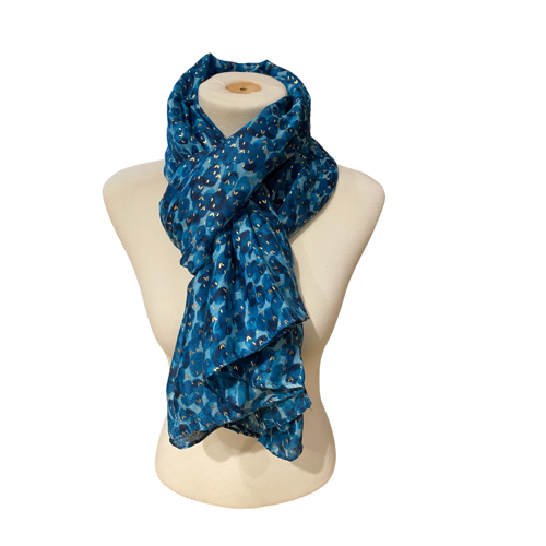 REGINA SCARF - BLUE