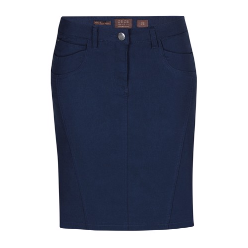 ZEZE LANCER SKIRT - NAVY